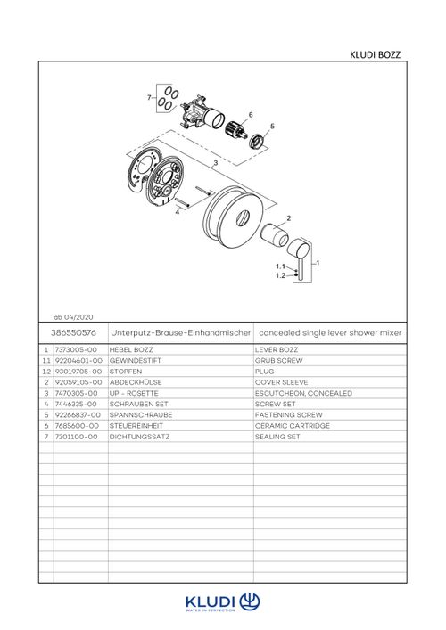 KLUDI-BOZZ-UP-Brause-Einhandmischer-Feinbau-Set-m-Funktionseinheit-chrom-386550576 gallery number 2